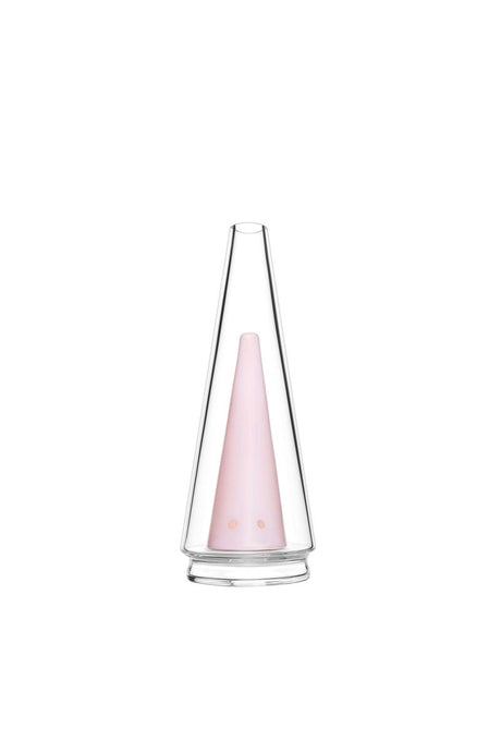 Calibear Puffco Peak Pro Replacement Glass in Milky Pink, Borosilicate, Front View