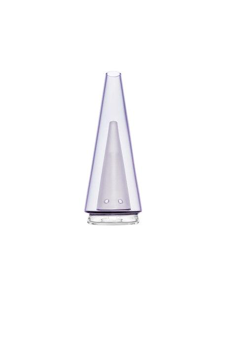 Calibear Puffco Peak Pro Replacement Glass in Purple, Borosilicate, Front View on White Background