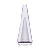 Calibear Puffco Peak Pro Replacement Glass in Purple, Borosilicate, Front View on White Background