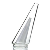 Calibear Puffco Peak Pro Replacement Glass in Clear Borosilicate, Side View on White Background