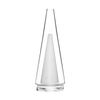 Calibear Puffco Peak Pro Replacement Glass in White Jade, Borosilicate, Front View