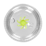 Calibear Terp Spinner made of Heavy Wall Borosilicate Glass, 25mm, for Concentrates - Top View