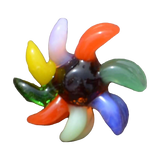 Calibear Glass Terp Spinner Set for 25mm Bangers, Borosilicate, Top View