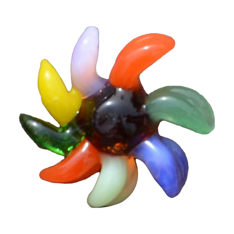 Calibear Glass Terp Spinner Set for 25mm Bangers, Borosilicate, Top View