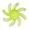 Calibear Terp Spinner in Milk Green, 25mm Borosilicate Glass, Thick Wall for Durability, Top View
