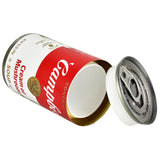 Campbell's Mushroom Soup Can with Secret Stash Compartment, 10.5oz - Angled View
