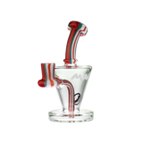 MAV Glass Candy Cone Rig with Striped Accents - Front View on White Background