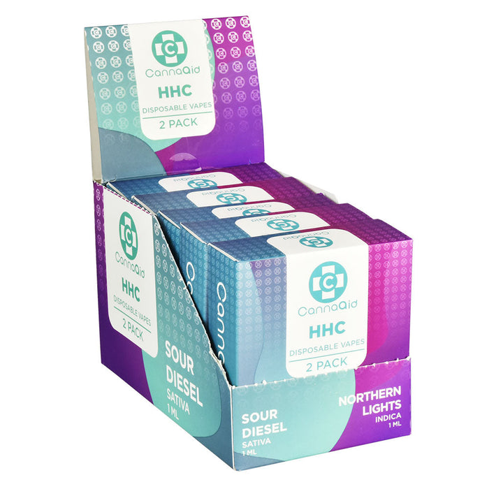 CannaAid HHC Disposable | 2pk | 5pc Display