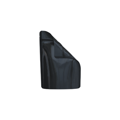 Cannaline Smell Proof Mylar Bags | Black Glossy Solid | 50pc Set