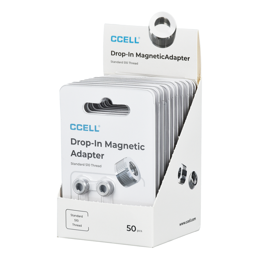 CCELL Drop-In Magnetic Adapter | 5pc | 30pk Display