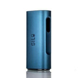 CCELL Silo Auto Draw Cartridge Vaporizer in Blue, 500mAh Battery, Front View