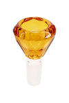 Diamond-Cut Colored Glass Bowl “Gem Cut” – 14.5 mm Male