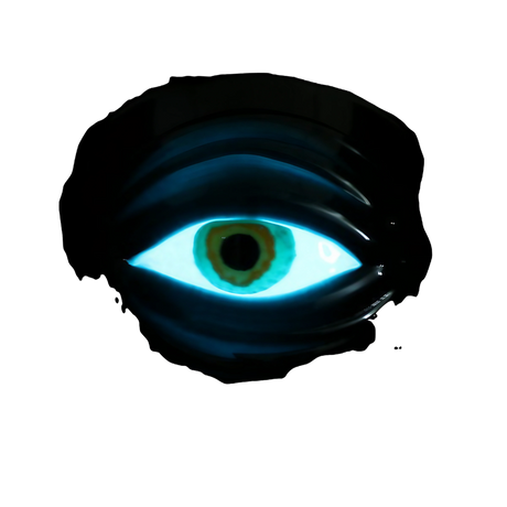 [TRANSPARENT] Chameleon Glass - Cyclops Glow in the Dark Pipe | Dank Geek