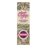 Cheech & Chong Sweet Vibe Incense Pack, 100 Sticks, Front View with Floral Design