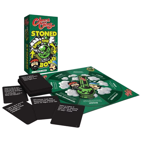 Cheech & Chong Stoned Spin The Bong Board Game