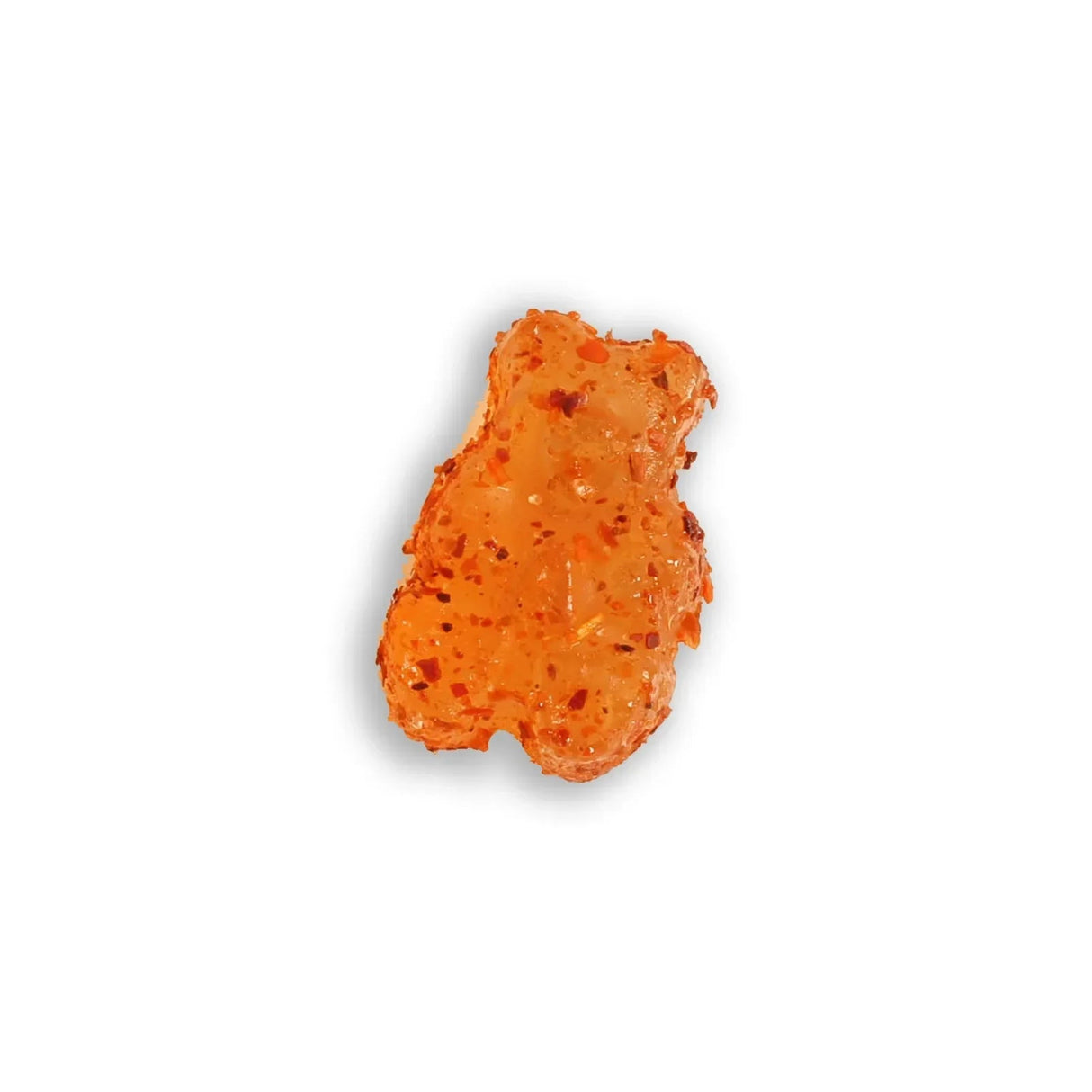 CHILLY BOMBA Chilli Bomba Spicy Gummy Bears 8oz pack, top view on white background