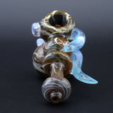 Clayball Glass "Aurora Nebula" Heady Hammer Bubbler for Dry Herbs, USA Made, Borosilicate