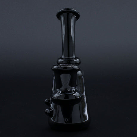 Clayball Glass "Black Jack" Heady Sherlock Dab Set front view on dark background