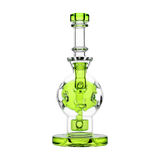 Calibear Colored Ballsphere Bong with Frosted Glass Design - Front View