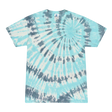 Colortone Coral Reef Tie-Dye T-Shirt, 100% Cotton, Front View on White Background