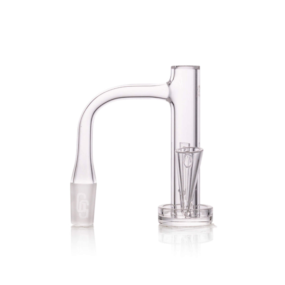 Golden Goat Control Tower quartz banger with double funnel - alternate view 3