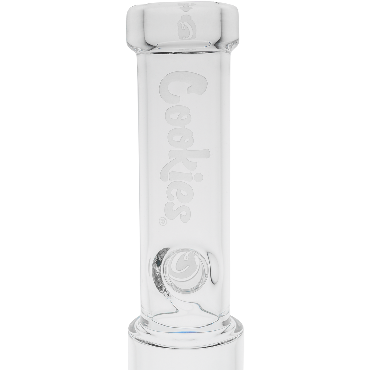 Cookies Beaker 2 Da Dome Bong with Glass on Glass Joint, Front View