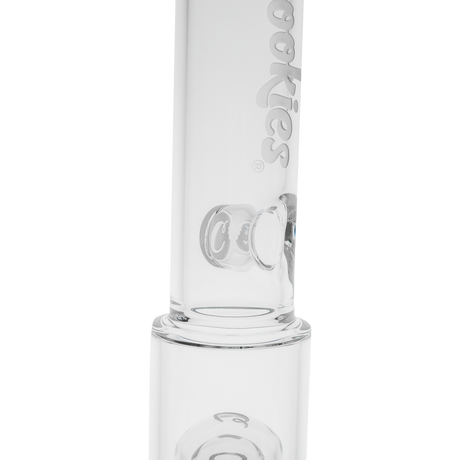 Cookies Beaker 2 Da Dome Bong with Glass on Glass Joint - Clear Borosilicate Glass - Side View