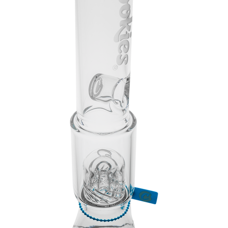 Cookies Beaker 2 Da Dome Bong with Glass on Glass Joint, Borosilicate Glass, Side View
