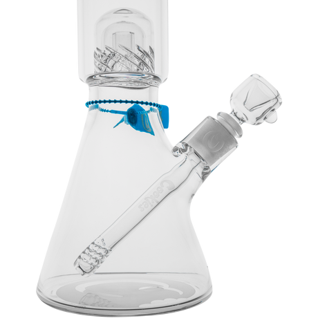 Cookies Beaker 2 Da Dome Borosilicate Glass Bong - Front View with Glass Bowl