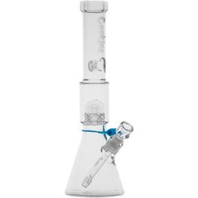Cookies Beaker 2 Da Dome Bong with Glass on Glass Joint, Front View on White