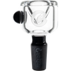 Cookies Classic Bong Bowl in Black - Borosilicate Glass with 14mm Joint Front View
