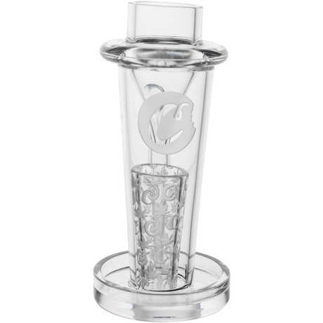 Cookies Drip Banger made of Quartz, front view on seamless white background