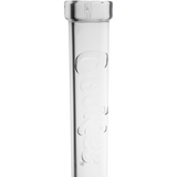 Cookies Flame Beaker 7mm Bong in Borosilicate Glass with Heavy Wall Design - Front View