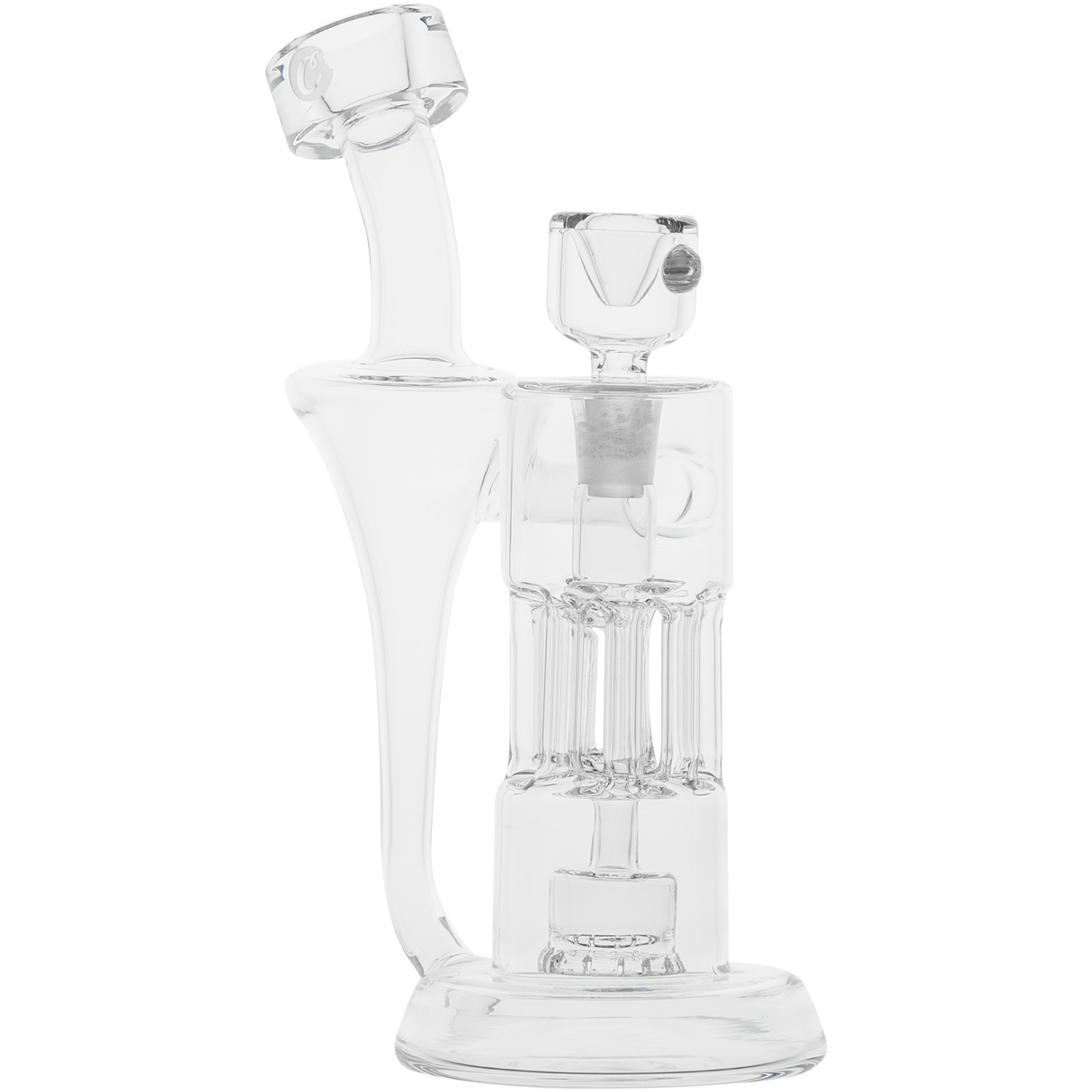 Cookies Flowcycler Dab Rig with Borosilicate Glass and Recycler Percolator - Front View