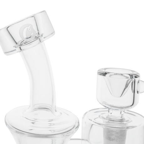 Cookies Flowcycler Dab Rig with Borosilicate Glass and Recycler Percolator - Close-up Side View