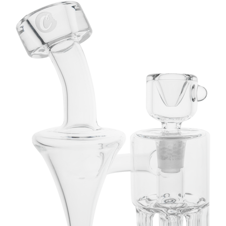 Cookies Flowcycler Dab Rig made of Borosilicate Glass with Recycler Percolator - Front View