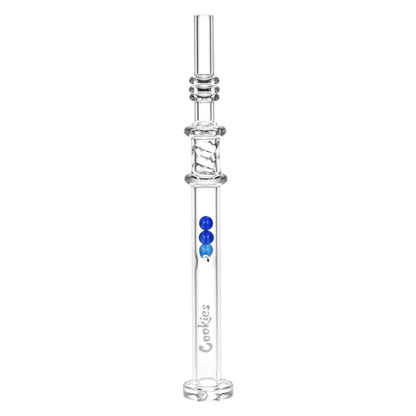 Cookies Honey Twist Glass Dab Straw | Integrated Tip | 6" | Colors Vary