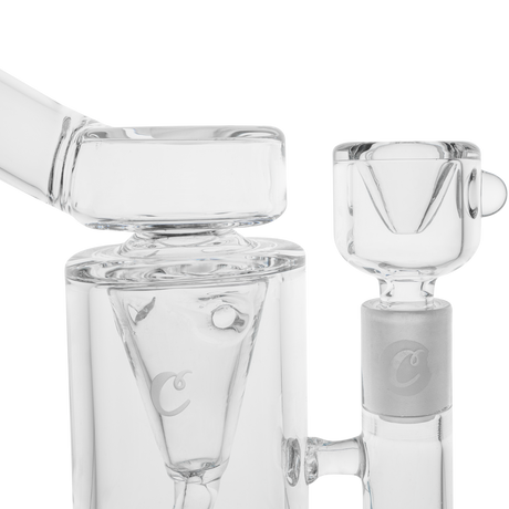 Cookies Incycler Dab Rig made of Borosilicate Glass with Recycler Percolator - Close-up