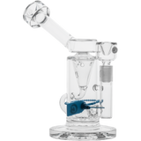 Cookies Incycler Dab Rig with Borosilicate Glass and Recycler Percolator - Front View