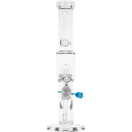 Cookies Straight 2 Da Dome Bong front view on white background, borosilicate glass with logo