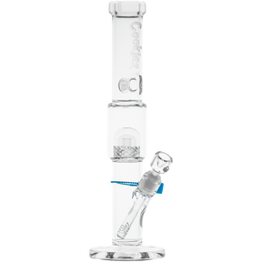 Cookies Straight 2 Da Dome Bong made of Borosilicate Glass with sleek design - Front View