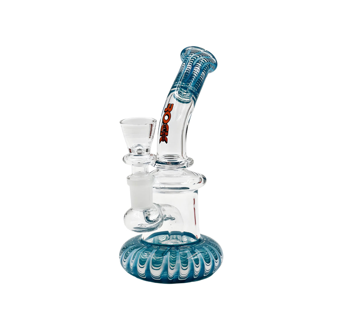 Cosmic Swirl Rock Glass 7" Compact Rig