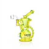 10" Dragon Spine Recycler Dab Rig | Croia Glass