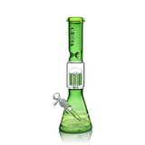 15" Beaker Bong with Tree Perc and Ice Catcher | Croia Glass