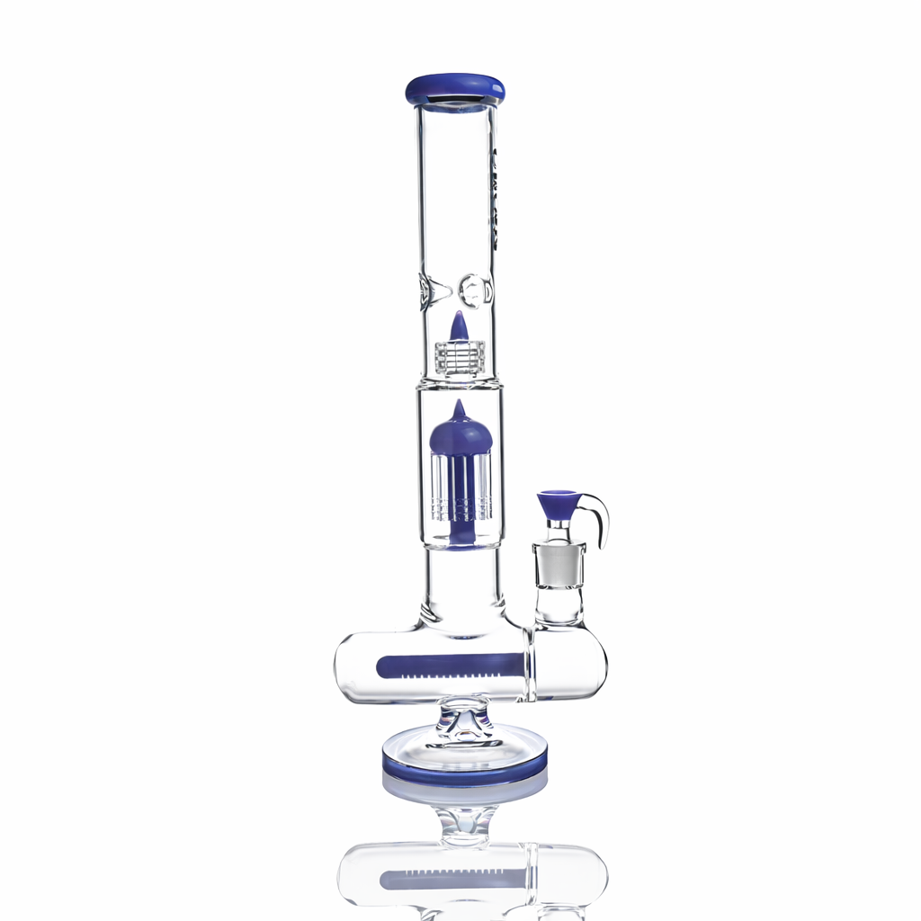 17" Triple Perc Scientific Glass Bong | Croia Glass