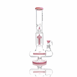 17" Triple Perc Scientific Glass Bong | Croia Glass