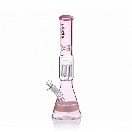 15" Beaker Bong with Tree Perc and Ice Catcher | Croia Glass