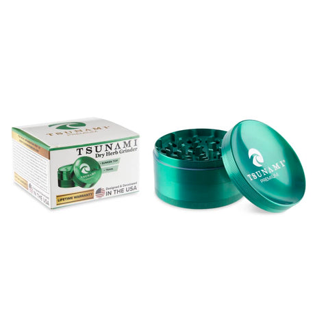 Tsunami Sunken Top 3" 4-Piece Grinder
