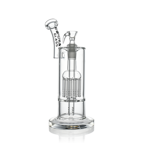 10" Dual Chamber Scientific Bubbler Tree Perc Glass Bong | Croia Glass