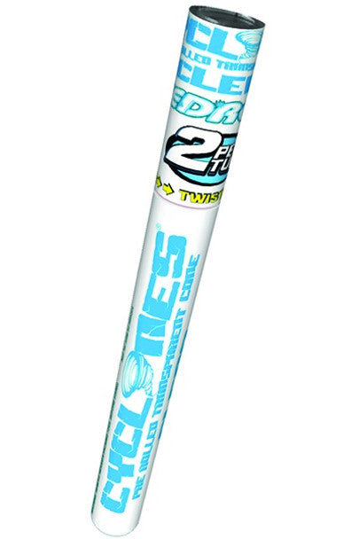 Cyclones Pre-Rolled Clear Cigar Tube - Ice Dream Flavor - 24 Pack Front View